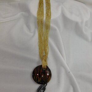 Ladies Venetiaurum Necklace - Murano Glass